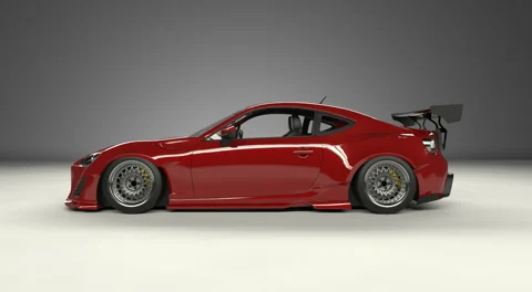 โป่งซุ้มล้อหลัง - 50mm (ชิ้นแยก) - V1.0 ZN6 - GT86 - FR-S Rocket Bunny Racing ภาพสินค้า 1
