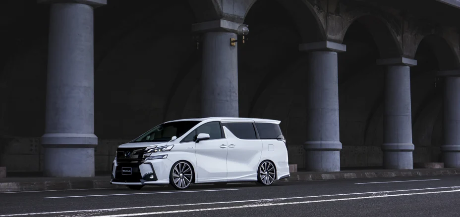 ชุดแต่ง TOYOTA VELLFIRE Z/ZA/ZR WALD Japan สปอร์ตไลน์ HALF TYPE ภาพ 16