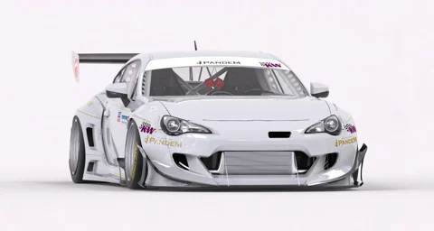 คานาร์ด Front Canard (only) - V3.5 BRZ - GT86 - FR-S Rocket Bunny Racing ภาพสินค้า 1