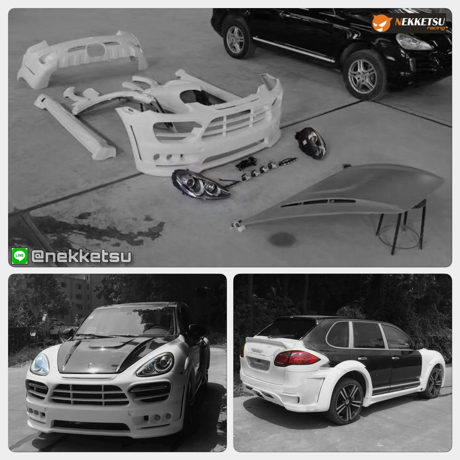 รูปชุดแต่ง ชุดแต่ง Porsche Cayenne 955 เป็น 958 ภาพที่ 2
