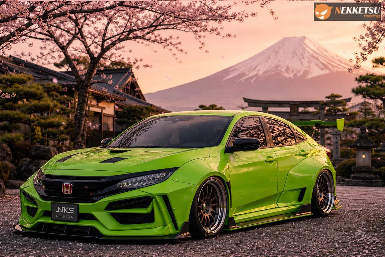 รูปชุดแต่ง ชุดแต่ง Honda Civic FC 16 21 GT Wide Body ภาพที่ 10