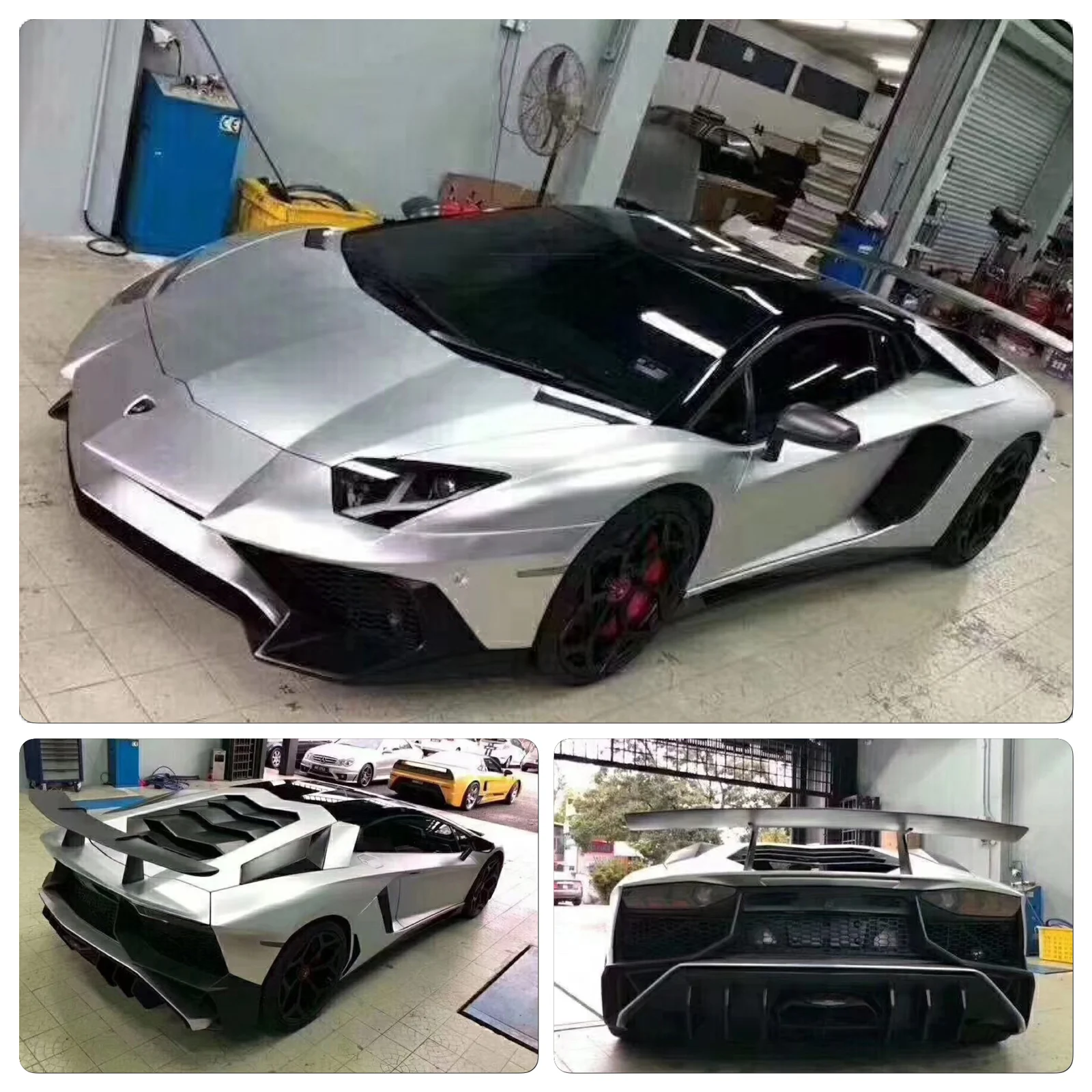 รูปชุดแต่ง ชุดแต่ง Lamborghini Aventador LP700 LP750 700เป็น750 ภาพที่ 15