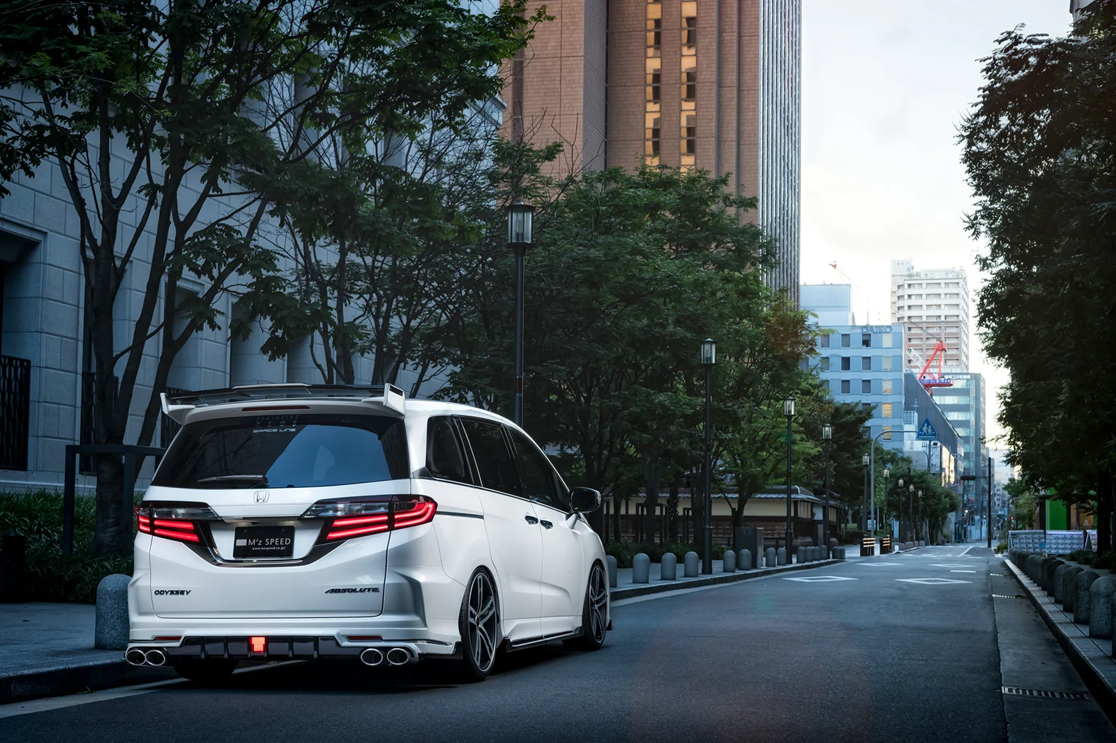 รูปชุดแต่ง ชุดแต่ง Honda Odyssey 2013 2017 MZ Speed V3 ภาพที่ 15