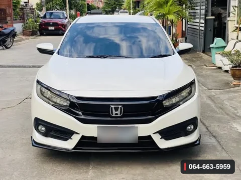 ลิ้นต่อกันชนหน้า Honda Civic FC ภาพประกอบชิ้นส่วนที่ผู้ขายแสดง