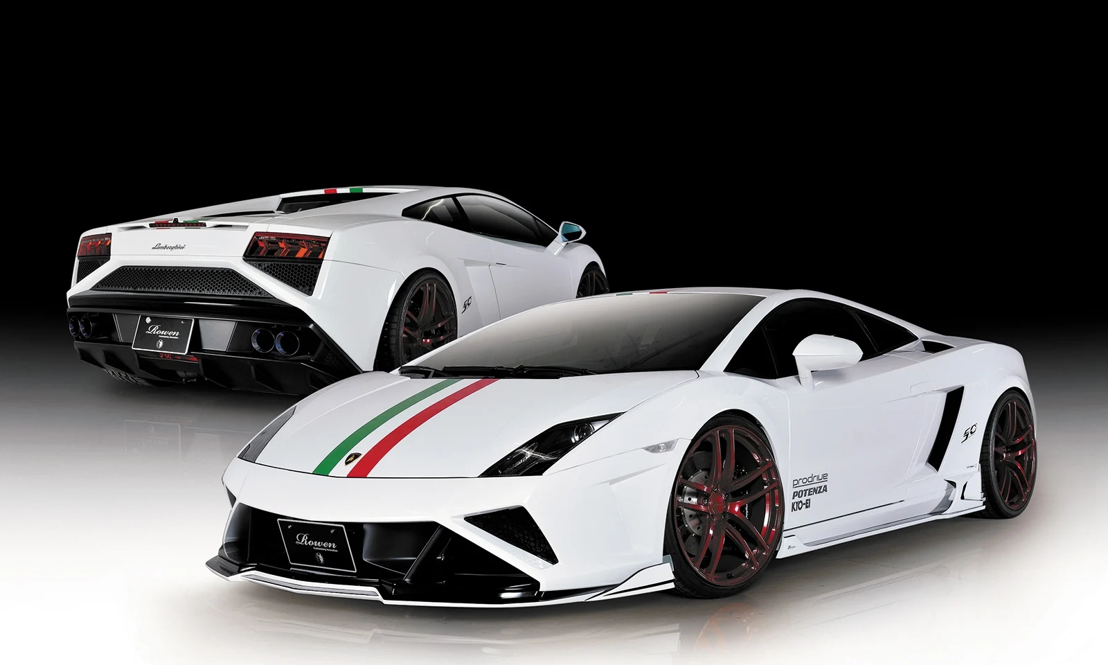 ชุดแต่ง LAMBORGHINI Gallardo MY13 LP550/560/570 2003~2013.11 Rowen Japan ภาพ 4