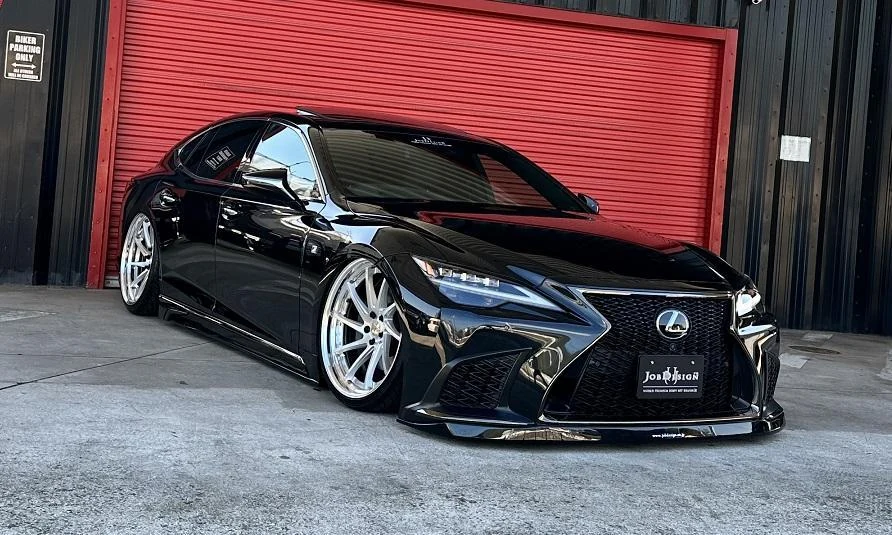 สเกิร์ตข้าง JOB DESIGN GUNs STYLE Stance Generation สำหรับ LEXUS LS 500 ภาพสินค้าที่เลือก