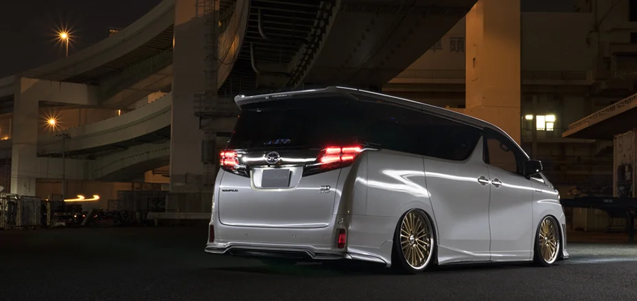 ชุดแต่ง TOYOTA VELLFIRE ALL WALD Japan สปอร์ตไลน์ BUMPER TYPE ภาพ 16
