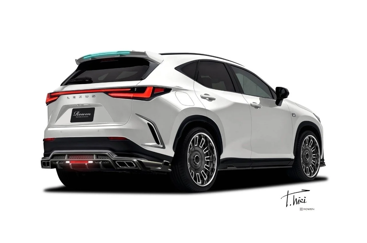 ชุดแต่ง LEXUS NX350h F SPORT NX450h+ (AAZH26) /NX350h (AAZH20/25) /NX350 (TAZA25) F SPORT Rowen Japan ภาพ 16