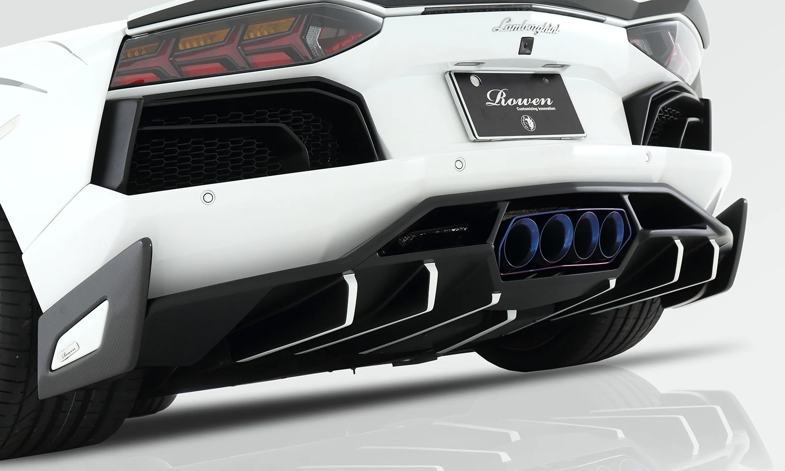 ชุดแต่ง LAMBORGHINI Aventador LP700 2012.11~Rowen Japan ภาพ 17