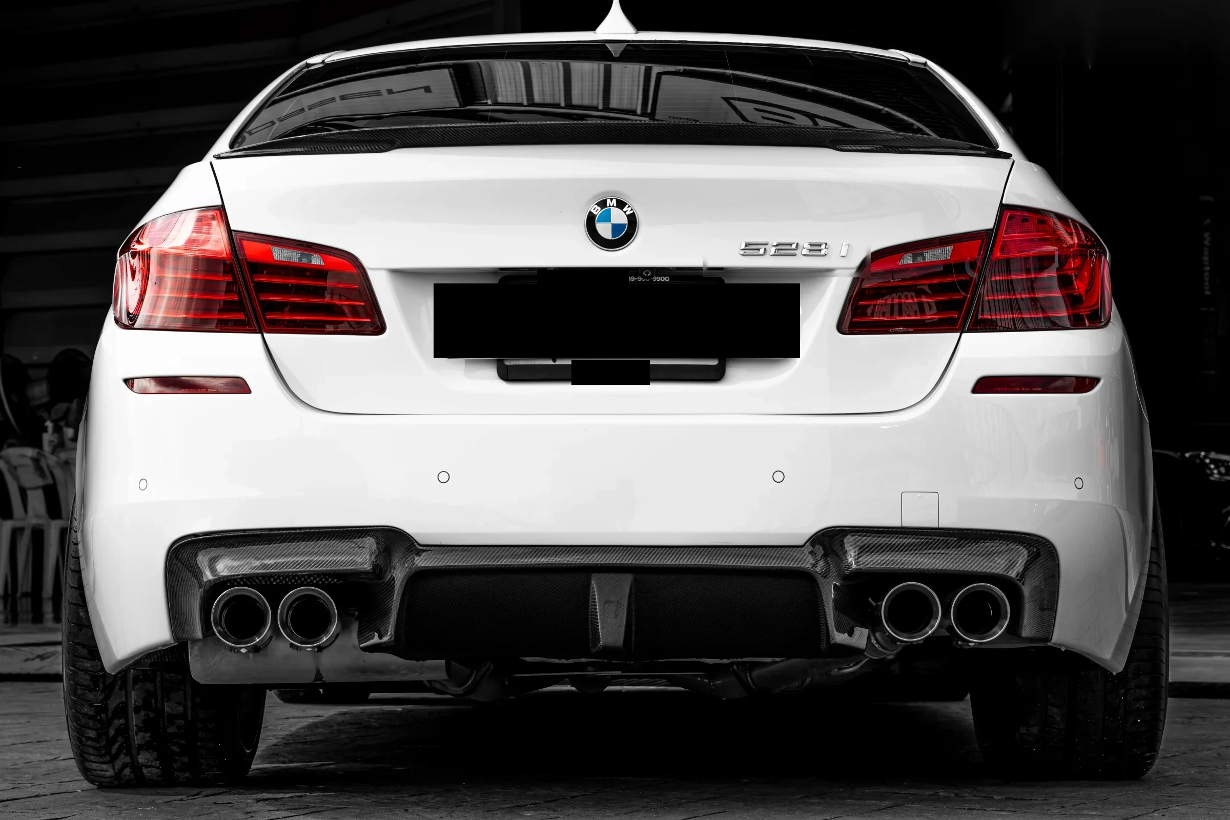 ชุดแต่ง BMW F10 / F11 BMW F10 x คาร์บอน ดิฟฟิวเซอร์หลัง Prodrive Shop ภาพ 6