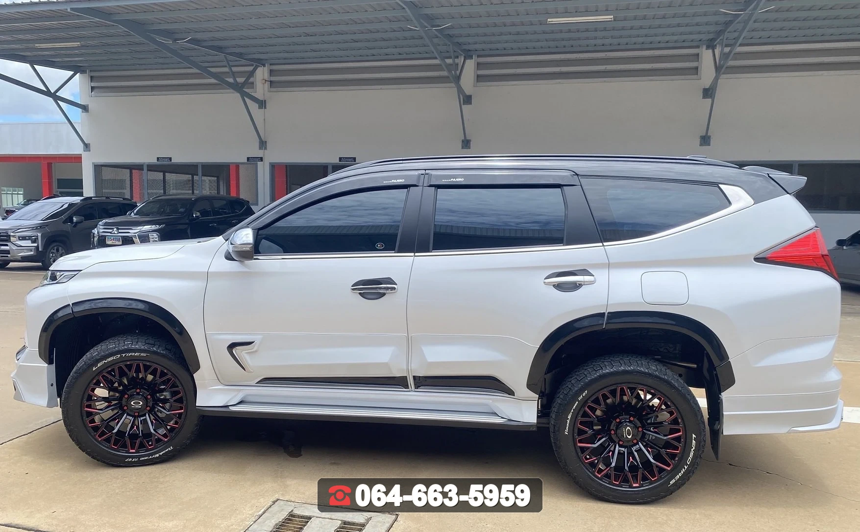 ชุดแต่ง MITSUBISHI กาบประตู Pajero 2020 RiderM ภาพ 4