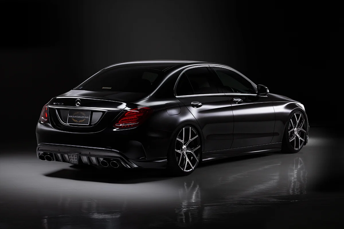 ชุดแต่ง MERCEDES-BENZ C-CLASS WALD Japan เอ็กเซ็กคิวทีฟไลน์ ภาพ 7