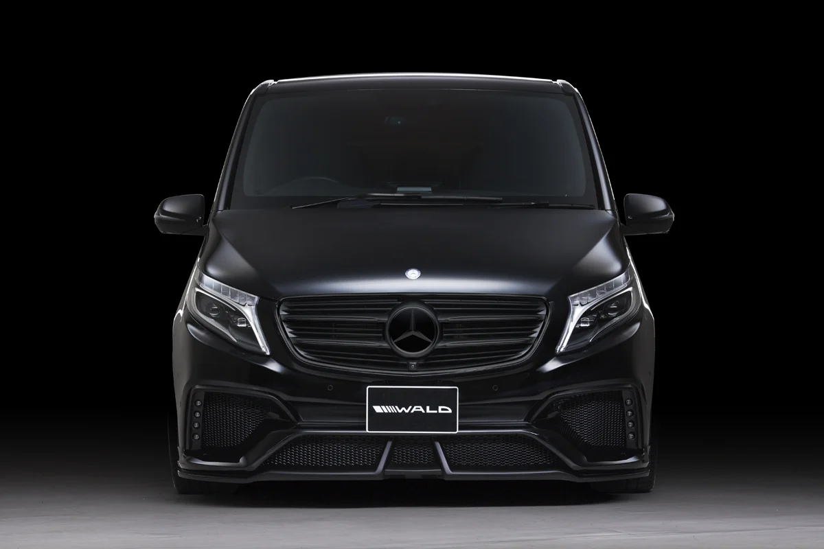ชุดแต่ง MERCEDES-BENZ V-CLASS LONG WALD Japan สปอร์ตไลน์ แบล็กไบซัน เอดิชัน ภาพ 1