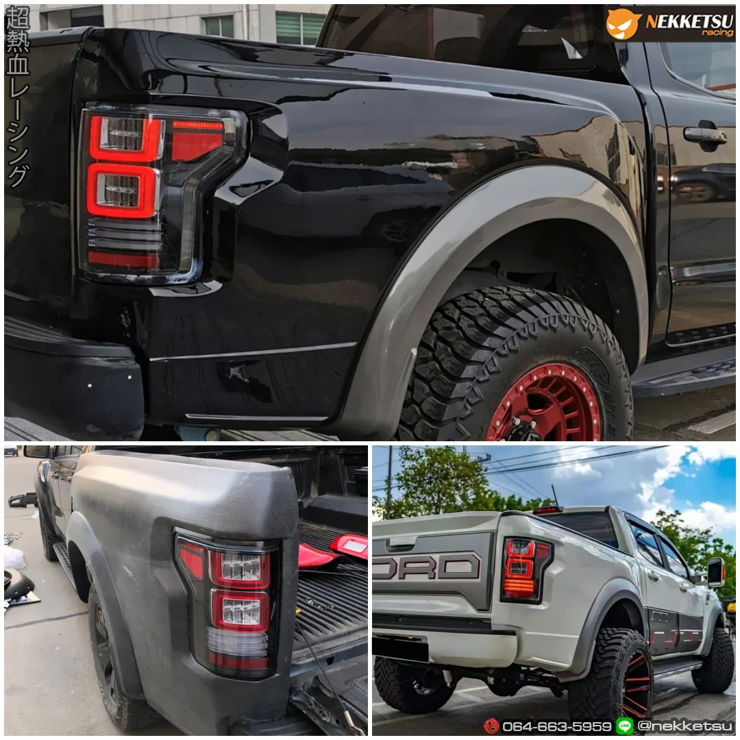 รูปชุดแต่ง ชุดแต่ง Ford Ranger 2016 2019 เป็นหน้า F150 2020 ภาพที่ 5