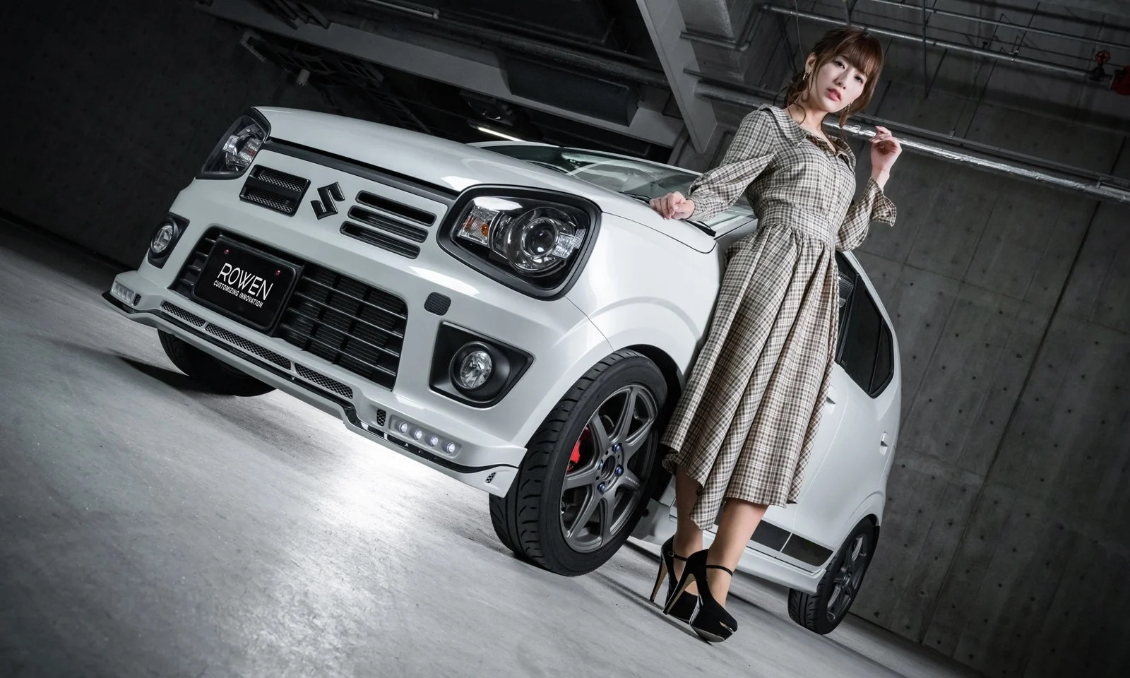 ชุดแต่ง SUZUKI ALTO WORKS HA36S 2015.12~Rowen Japan ภาพ 9