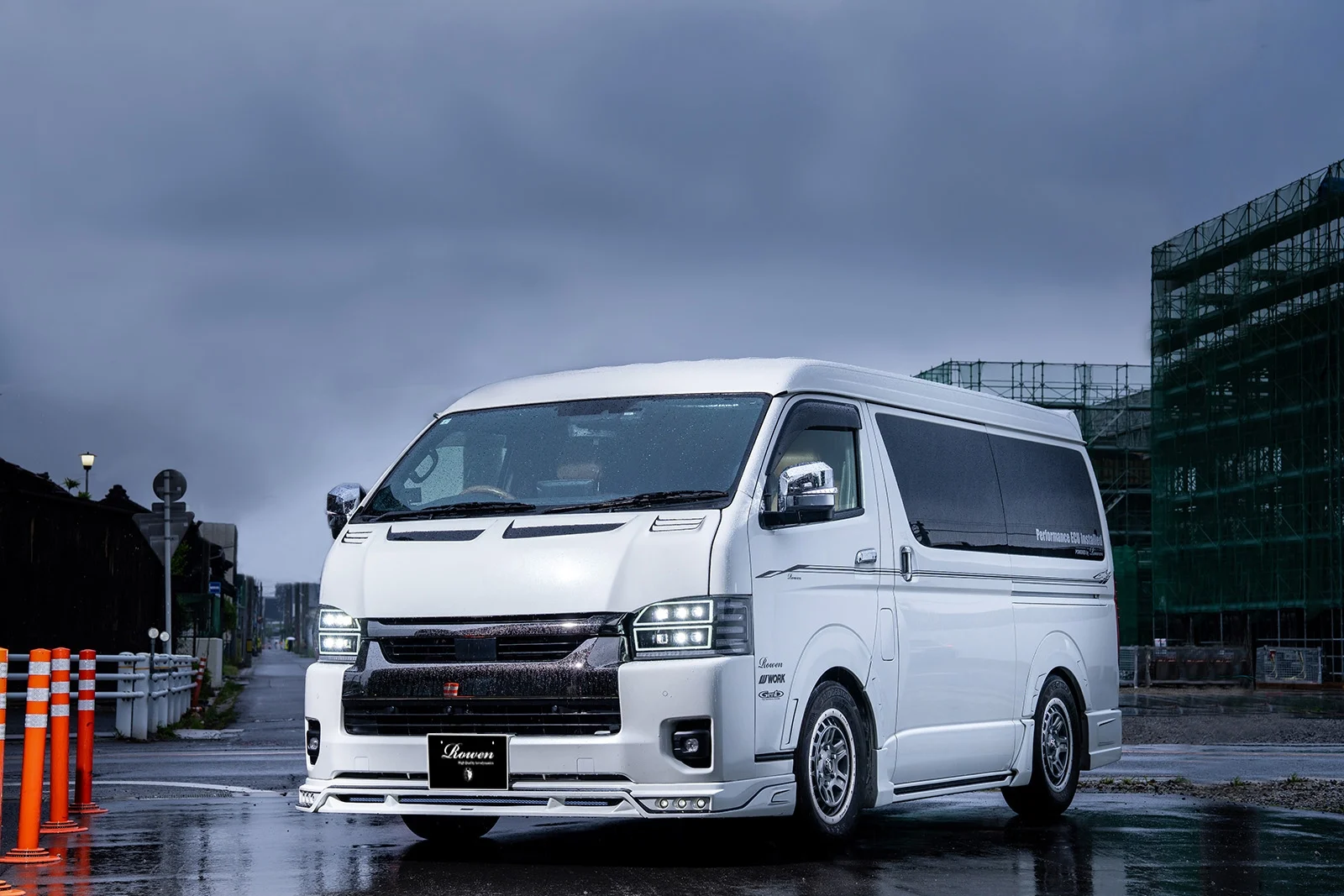 ชุดแต่ง TOYOTA 200HIACE Wide 4 /5 /6 /7 MODEL GDH/KDH/TRH211 2013.12~Rowen Japan ภาพ 14
