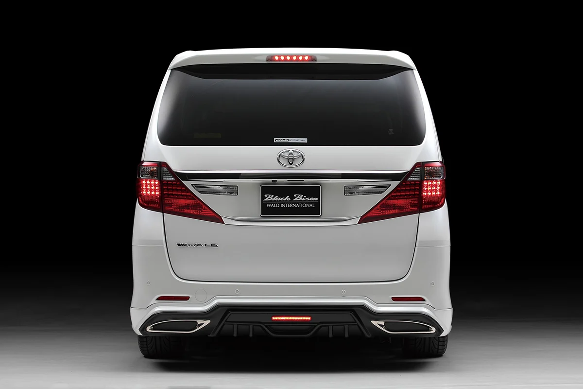 ชุดแต่ง TOYOTA ALPHARD WALD Japan สปอร์ตไลน์ แบล็กไบซัน เอดิชัน COMBINATION KIT ภาพ 8