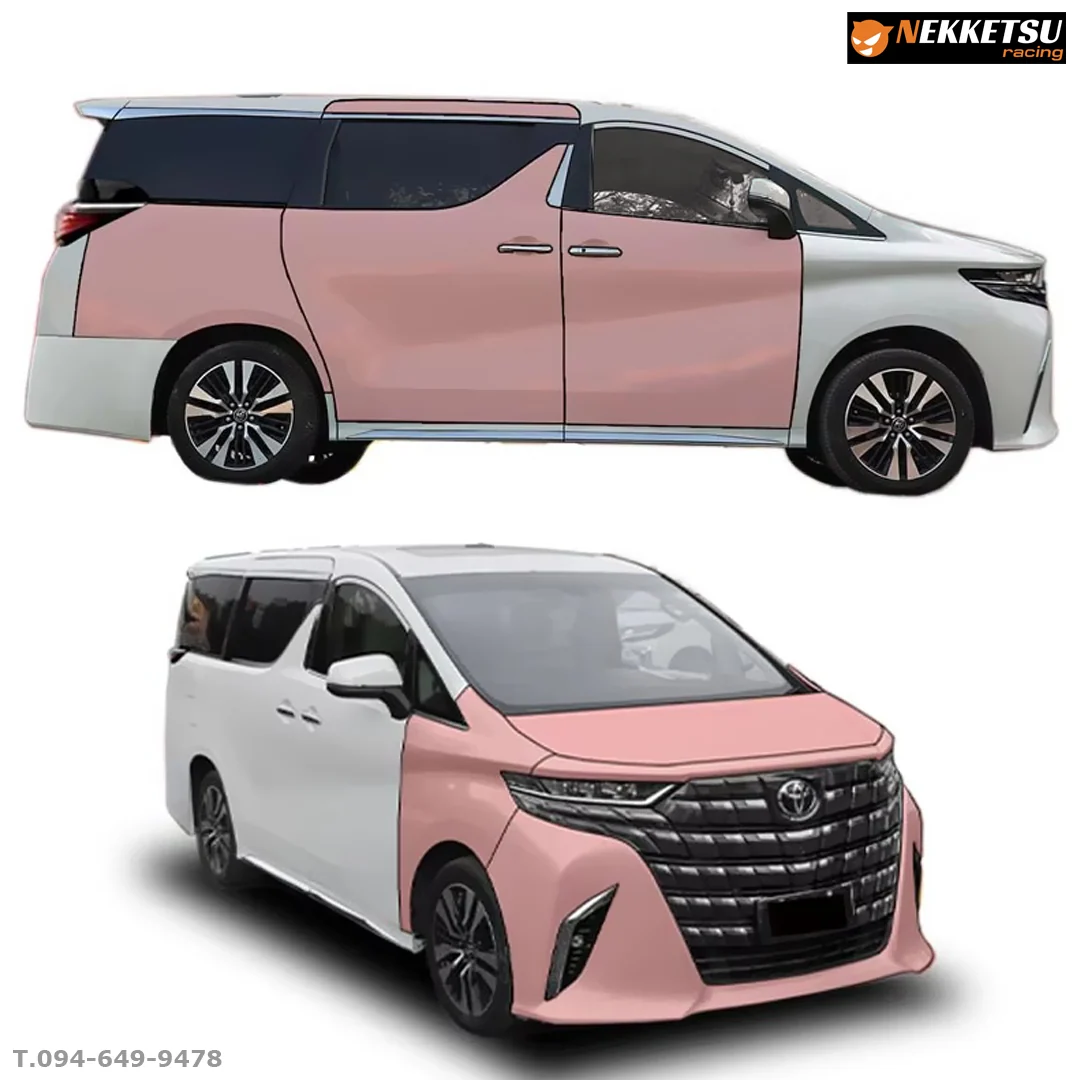 รูปชุดแต่ง ชุดแต่ง Toyota Alphard AH20 2009 2014 แปลงหน้า AH40 ภาพที่ 4