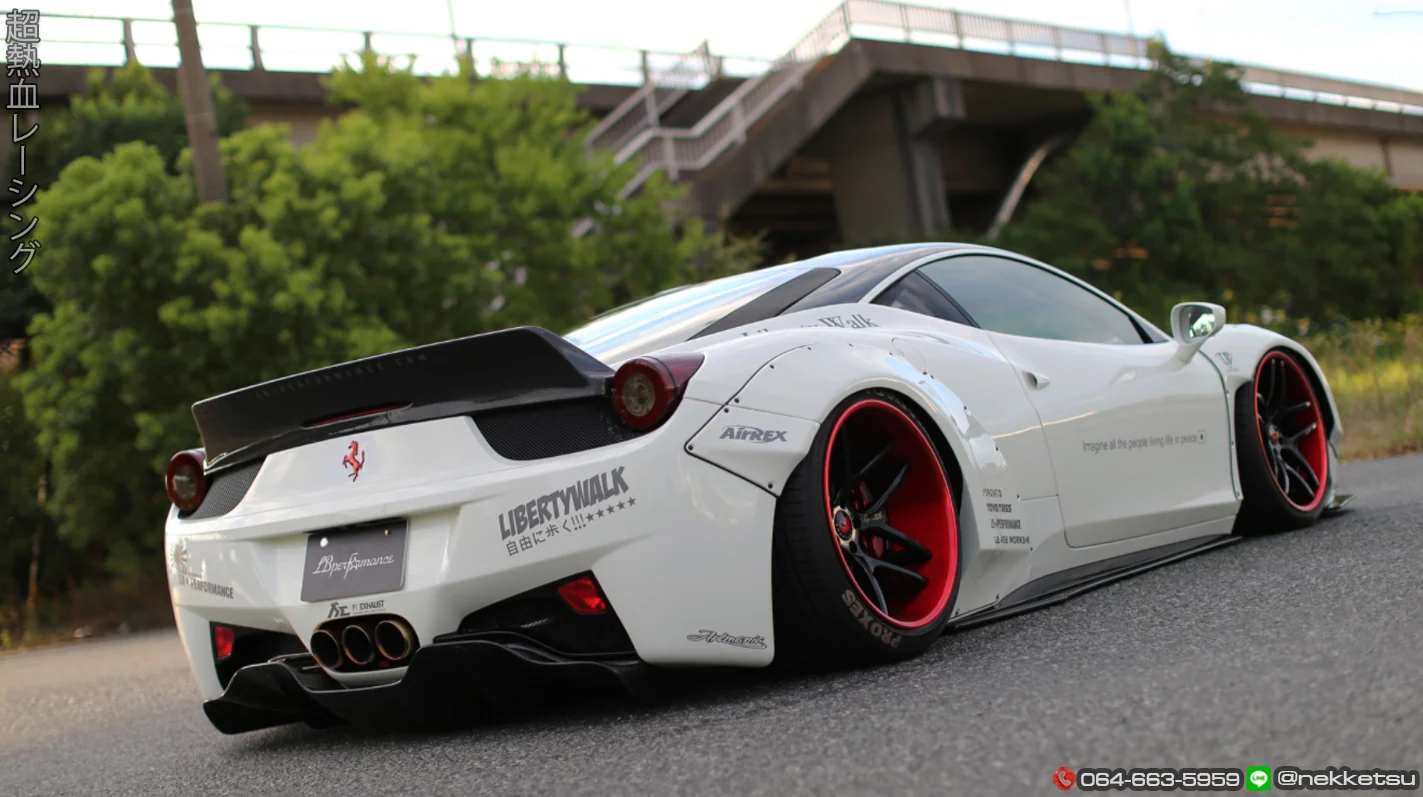 รูปชุดแต่ง ชุดแต่ง Ferrari 458 LB WORK ภาพที่ 1
