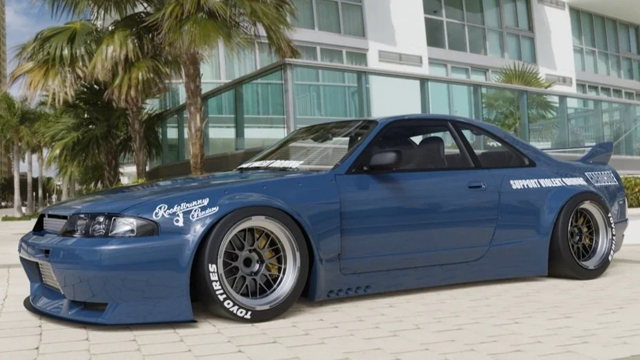 สปลิตเตอร์หน้า (ชิ้นแยก) - V1.0 NISSAN Skyline [Type M] GTST GT-R [R33] Pandem ภาพสินค้าที่เลือก