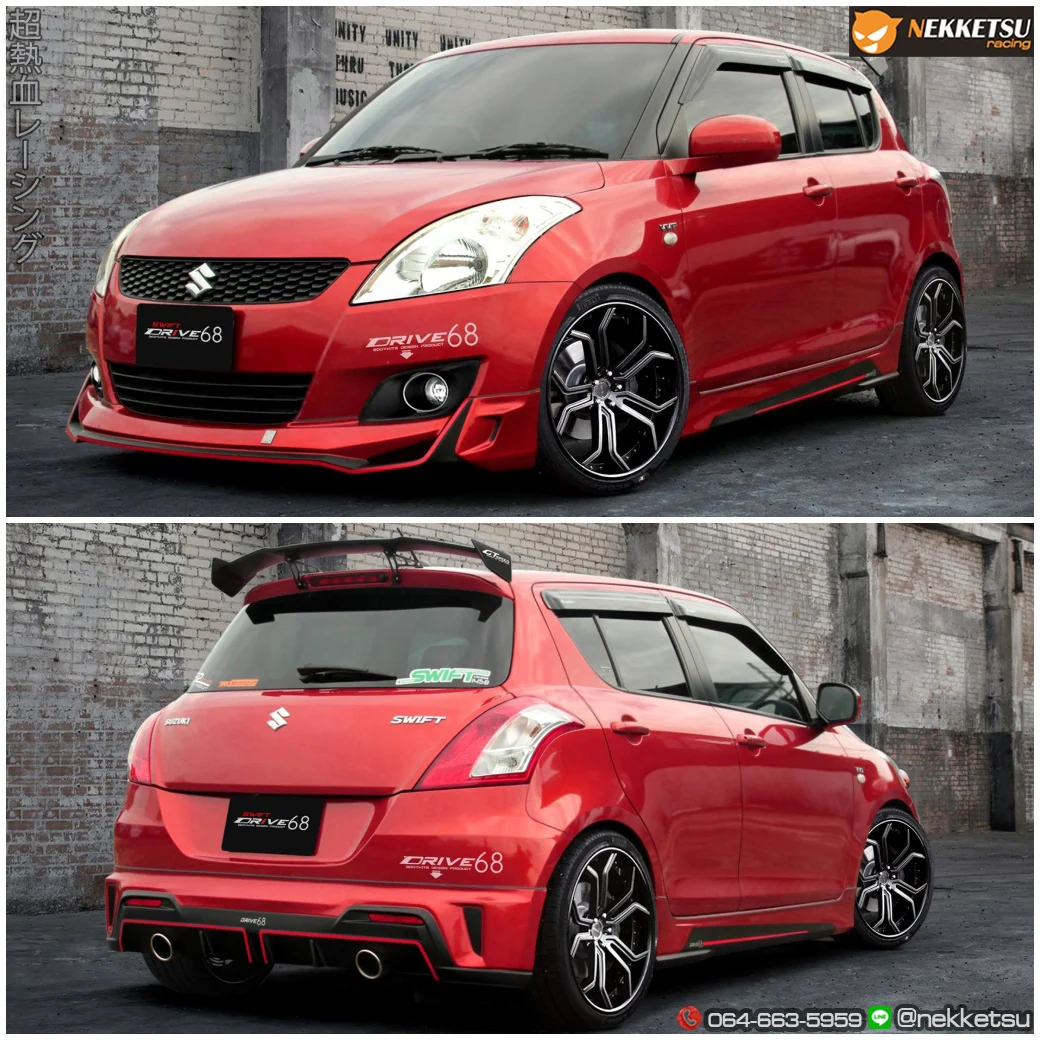 รูปชุดแต่ง ชุดแต่ง Suzuki Swift 2012 Drive68 ภาพที่ 5