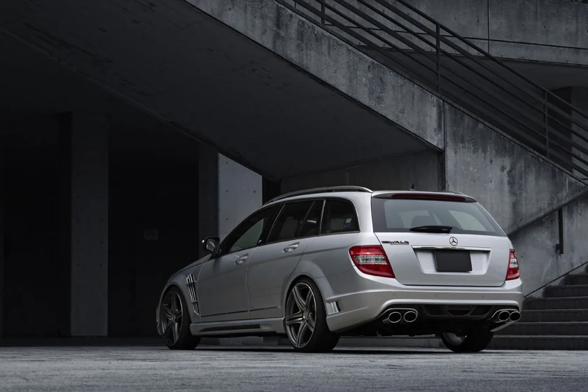 ชุดแต่ง MERCEDES-BENZ C-CLASS WAGON WALD Japan สปอร์ตไลน์ แบล็กไบซัน เอดิชัน ภาพ 10