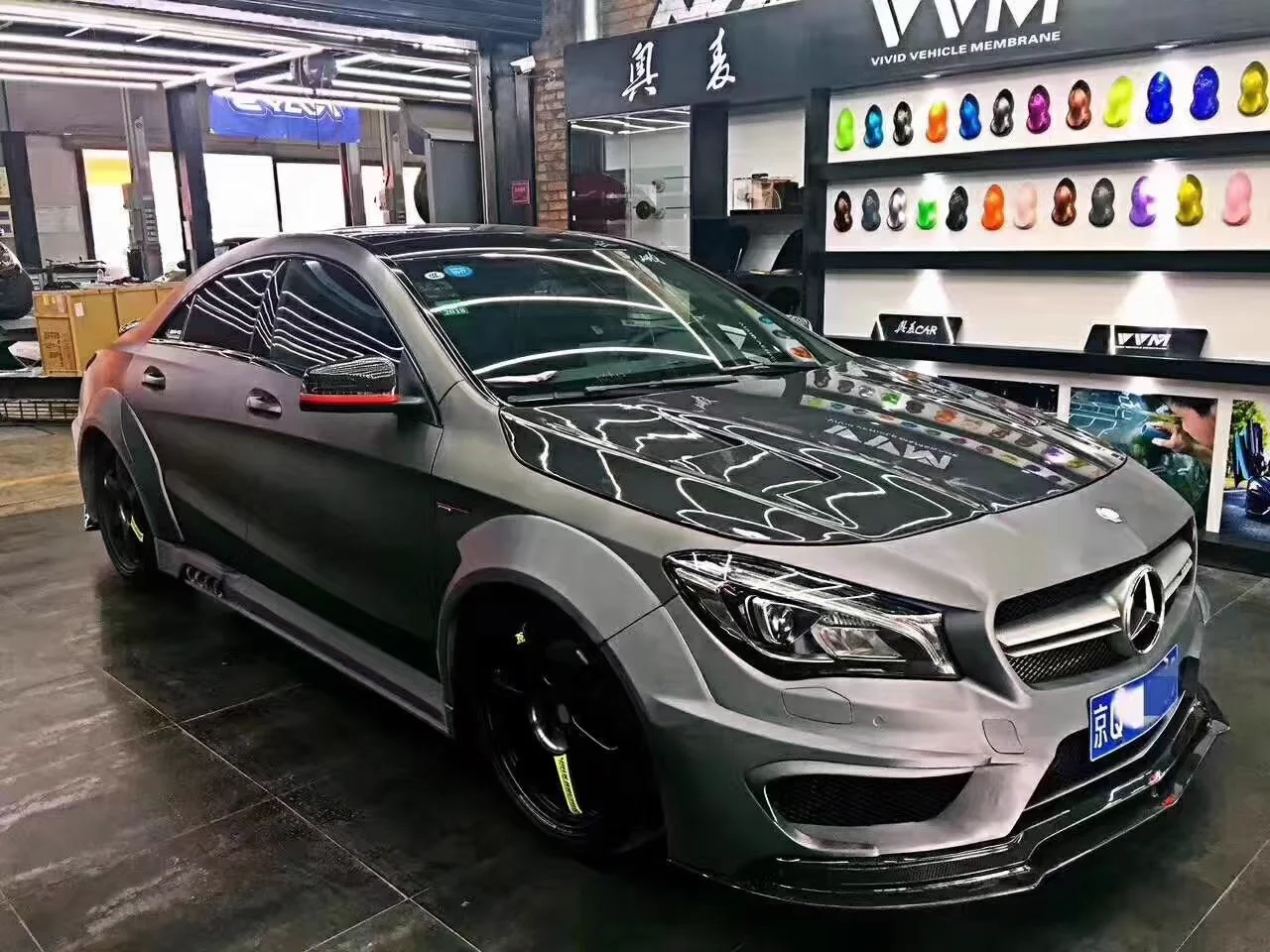 ชุดแต่ง Mercedes-Benz CLA 45 AMG Wide