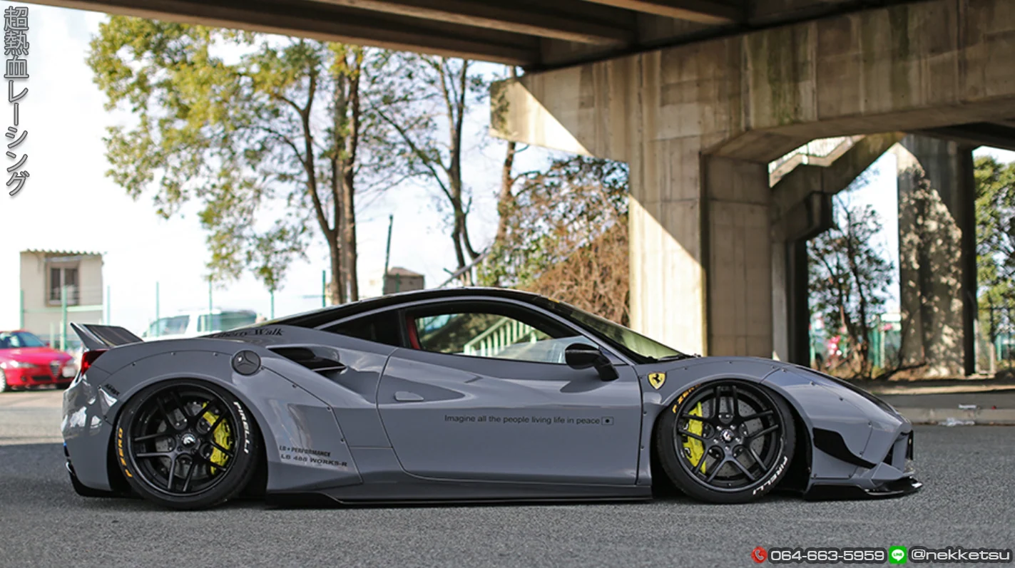 รูปชุดแต่ง ชุดแต่ง Ferrari 488 LB WORK ภาพที่ 2