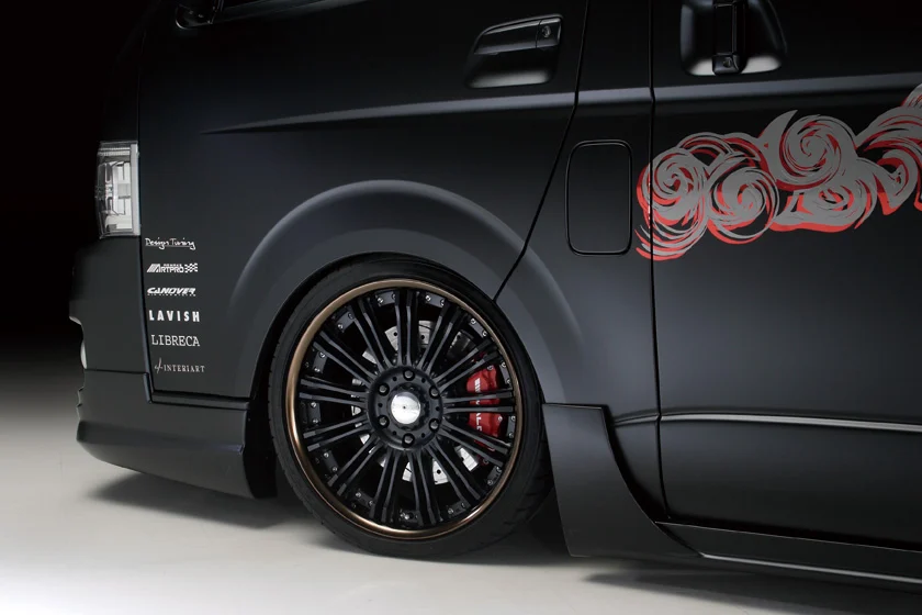 ชุดแต่ง TOYOTA HIACE WIDE WALD Japan เอ็กเซ็กคิวทีฟไลน์ ภาพ 7