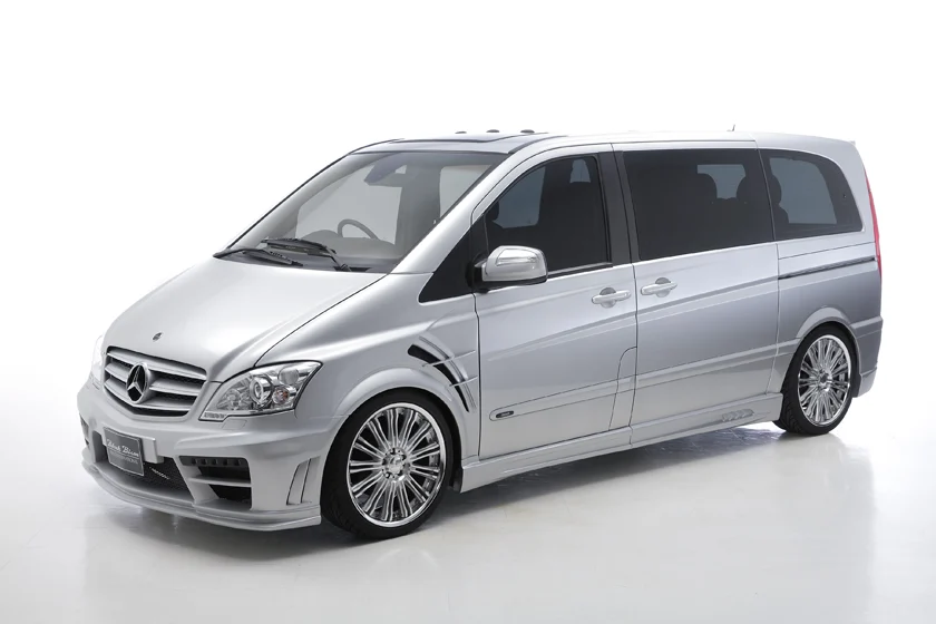 ชุดแต่ง MERCEDES-BENZ V-CLASS SHORT/LONG WALD Japan สปอร์ตไลน์ แบล็กไบซัน เอดิชัน ภาพ 7