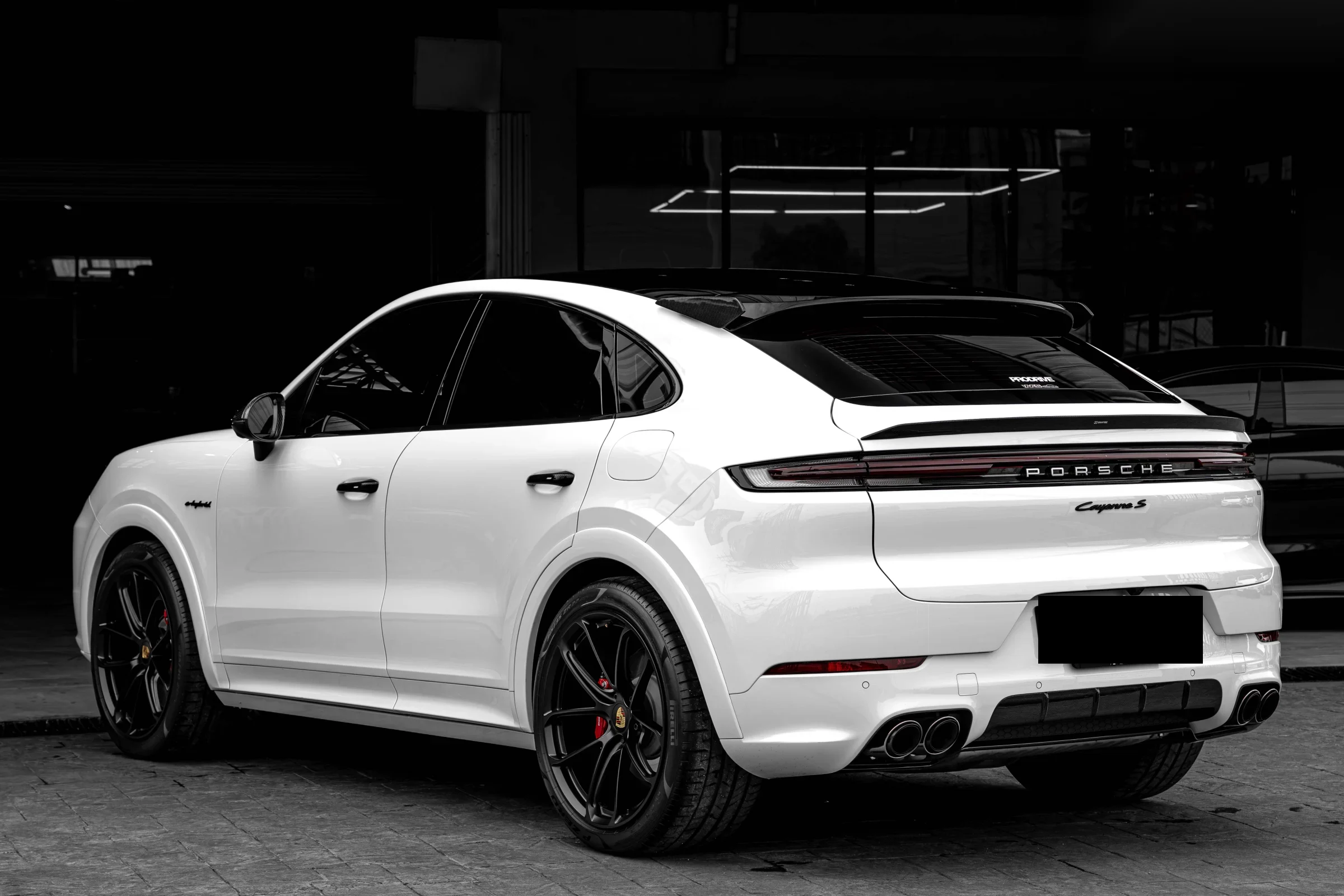 ชุดแต่ง PORSCHE E3.2 Porsche Cayenne S Coupé E3.2 x Turbo GT Wing Prodrive Shop ภาพ 8