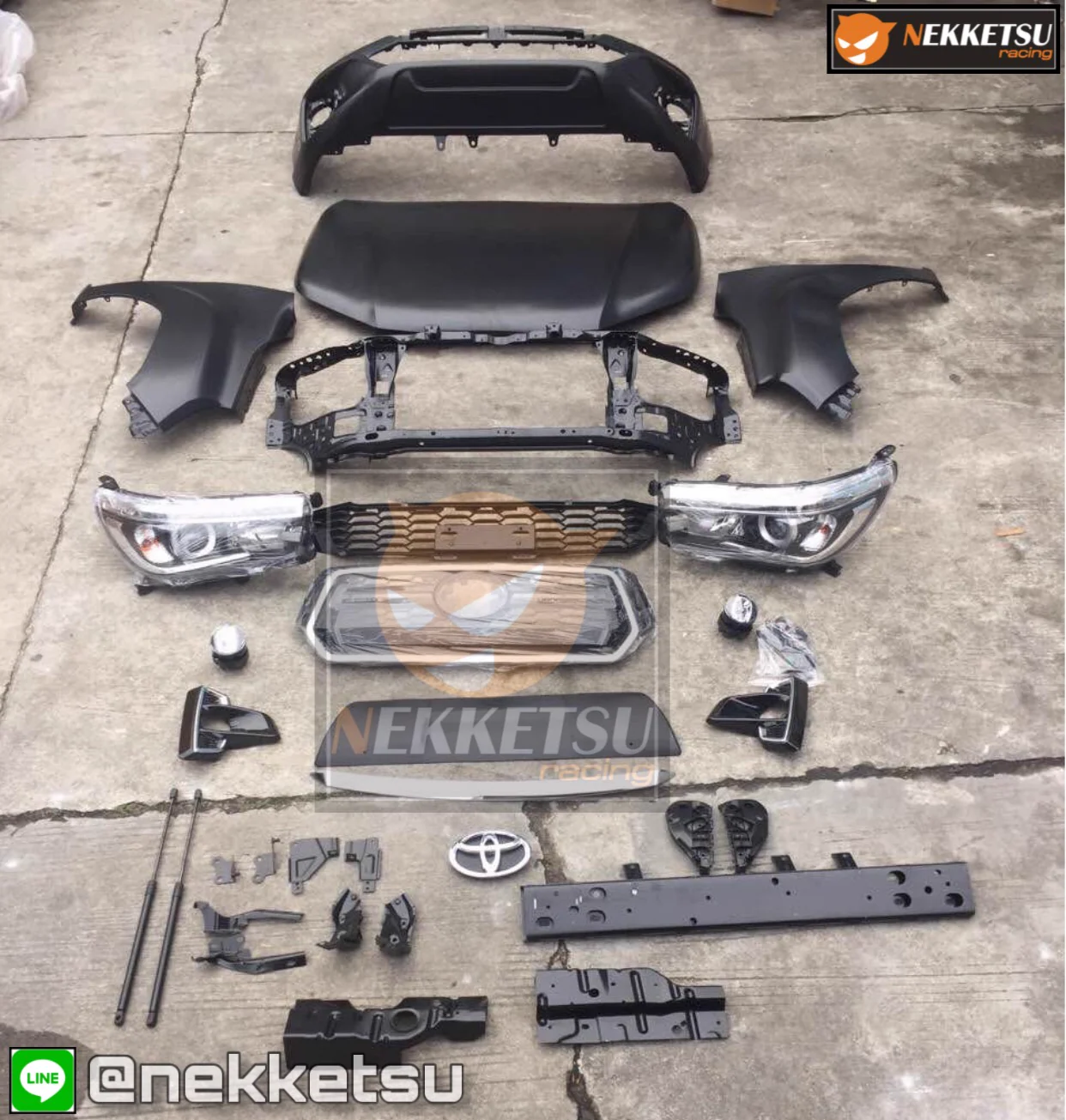 รูปชุดแต่ง ชุดแต่ง Toyota Hilux Vigo 2008 2014 Vigo to Rocco 2018 ภาพที่ 3
