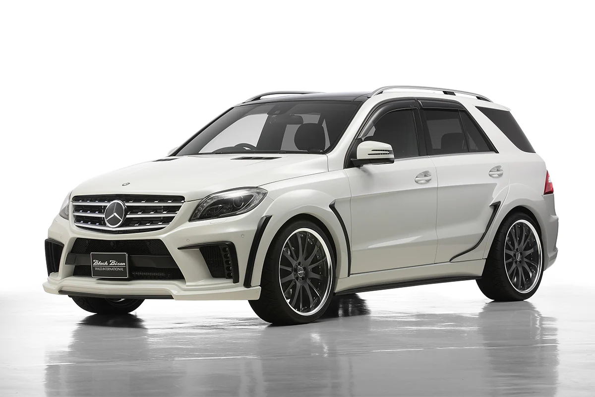 ชุดแต่ง MERCEDES-BENZ M-CLASS WALD Japan สปอร์ตไลน์ แบล็กไบซัน เอดิชัน ภาพ 2