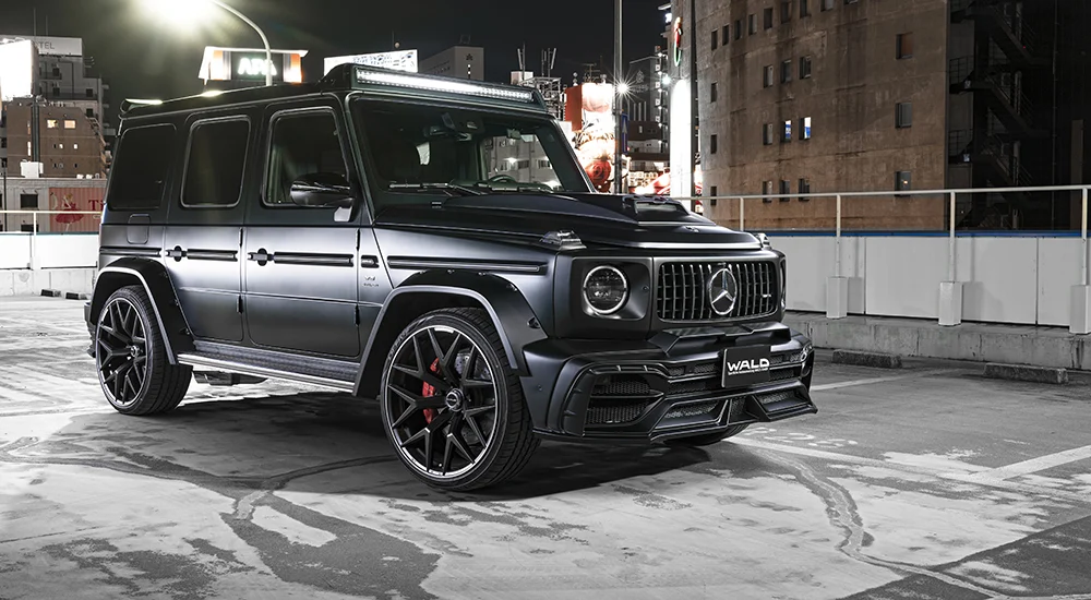 ชุดแต่ง MERCEDES-BENZ G-CLASS G63/G550/400d/350d AMG LINE WALD Japan สปอร์ตไลน์ แบล็กไบซัน เอดิชัน ภาพ 13