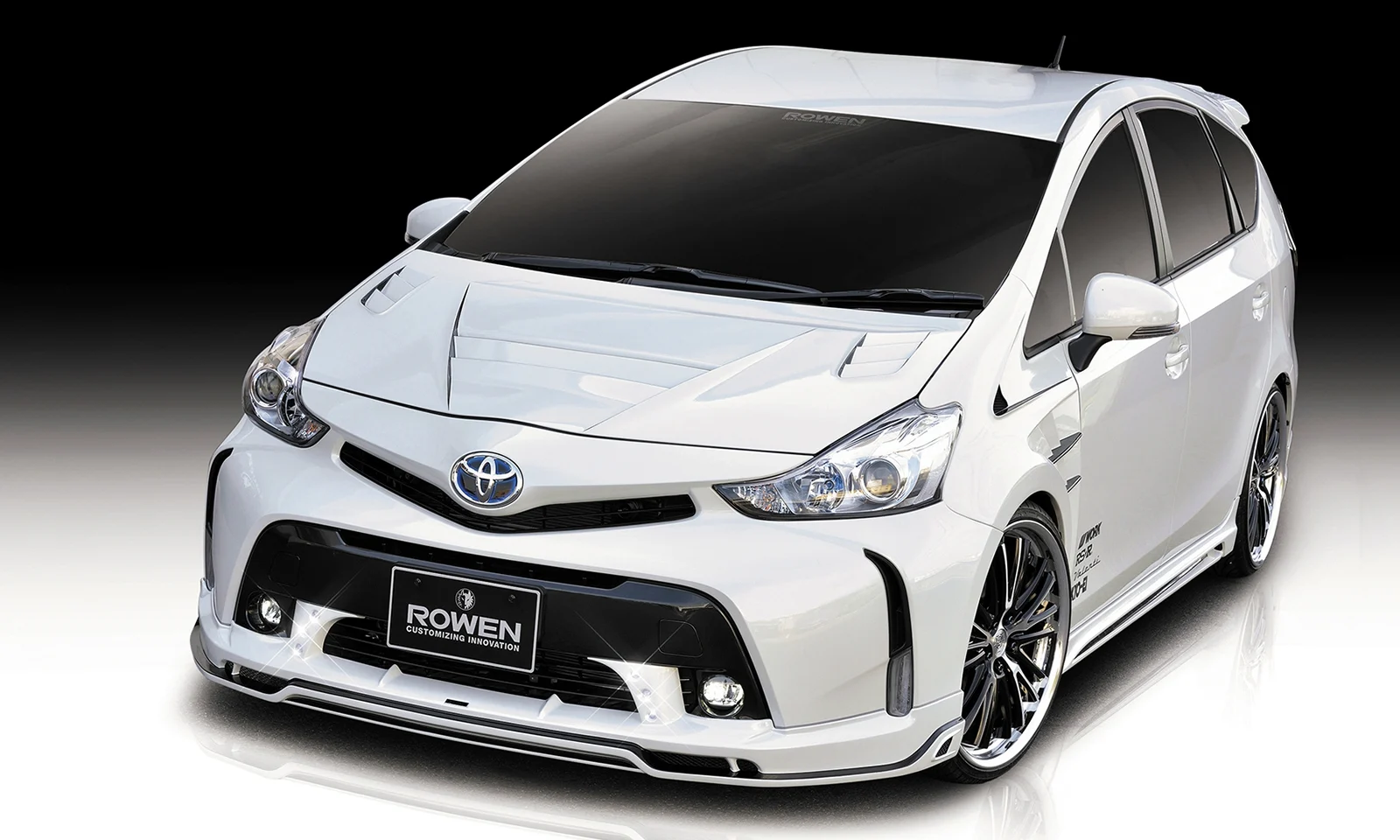 ชุดแต่ง TOYOTA 40 PRIUS α MODEL ZVW40/41 2014.11~Rowen Japan ภาพ 6