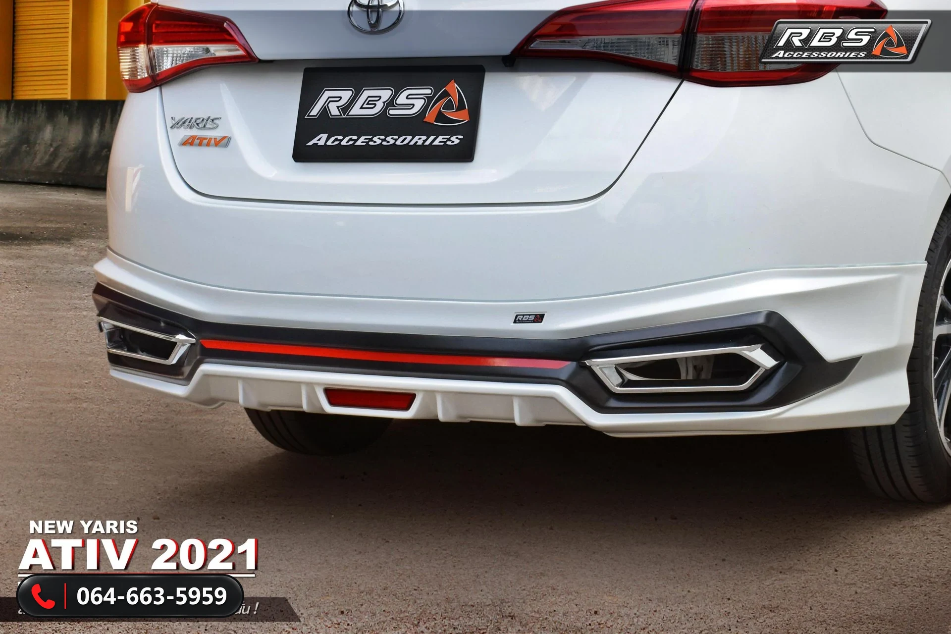 ชุดแต่ง TOYOTA YARIS ATIV 2021 IDEO RBS ภาพ 11
