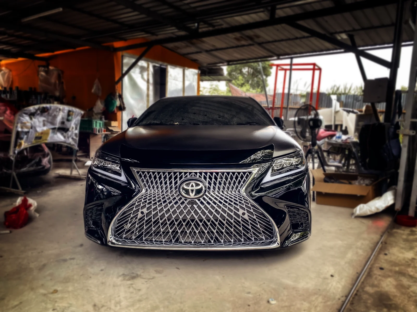 รูปชุดแต่ง ชุดแต่ง TOYOTA Camry 2012 2017 Lexus V.2 ภาพที่ 9