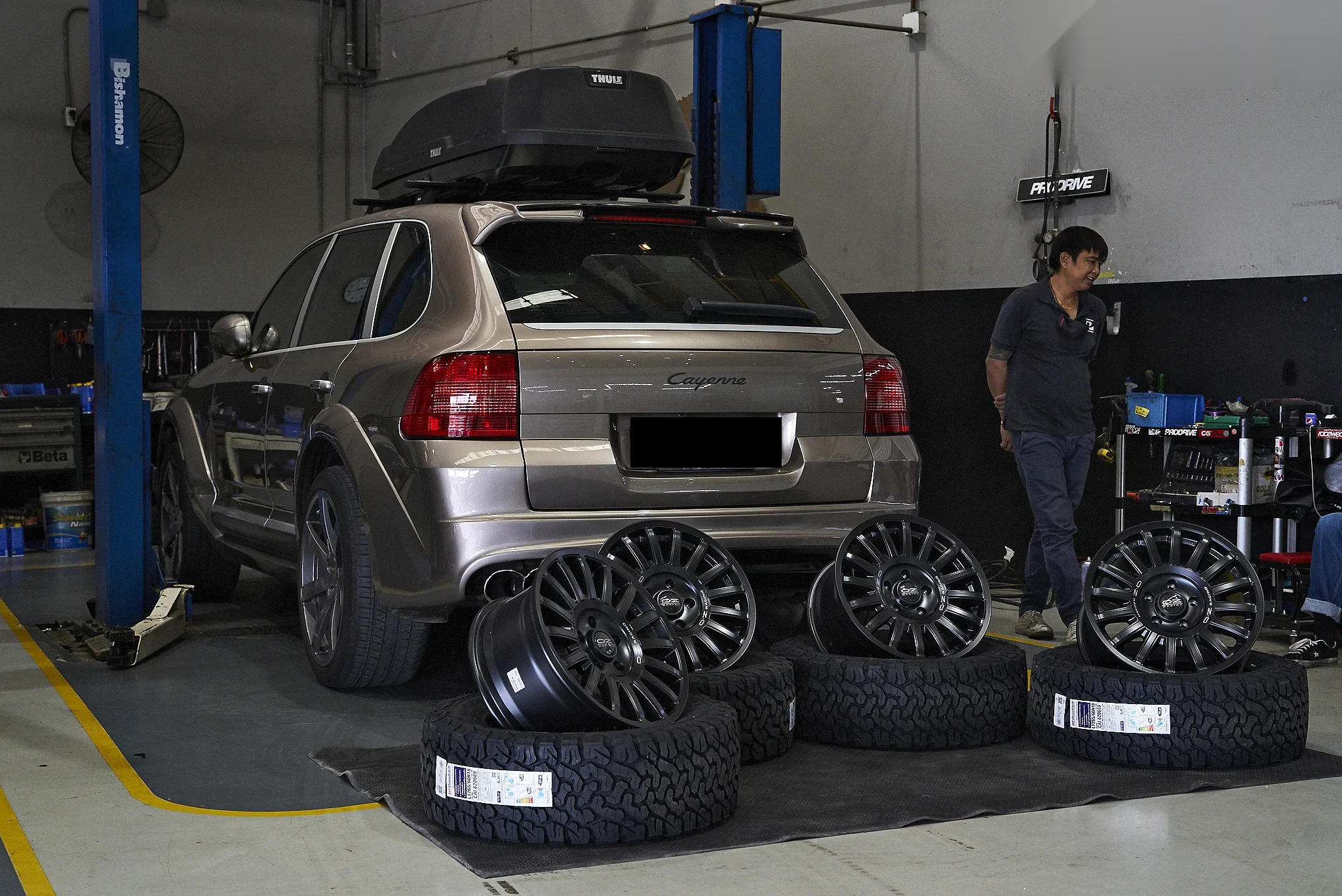 ชุดแต่ง PORSCHE 957 SERIES Cayenne 957 ชุดโป่ง Widebody x OZ Rally Prodrive Shop ภาพ 13