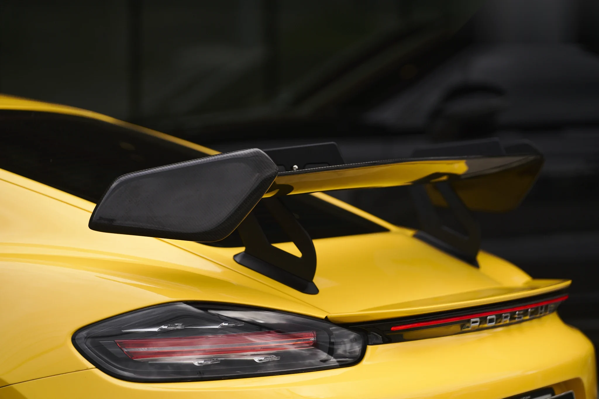 ชุดแต่ง PORSCHE 718 Porsche Cayman 718 x GT4 Style Wing (คาร์บอน) Prodrive Shop ภาพ 8