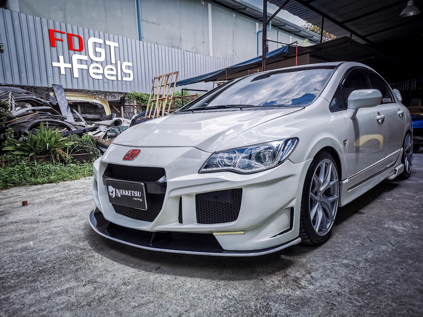 รูปชุดแต่ง ชุดแต่ง Honda Civic FD 06 11 GT ภาพที่ 7