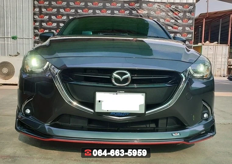 ชุดแต่ง Mazda 2 4D / 2016-2018 RiderM ภาพ 2