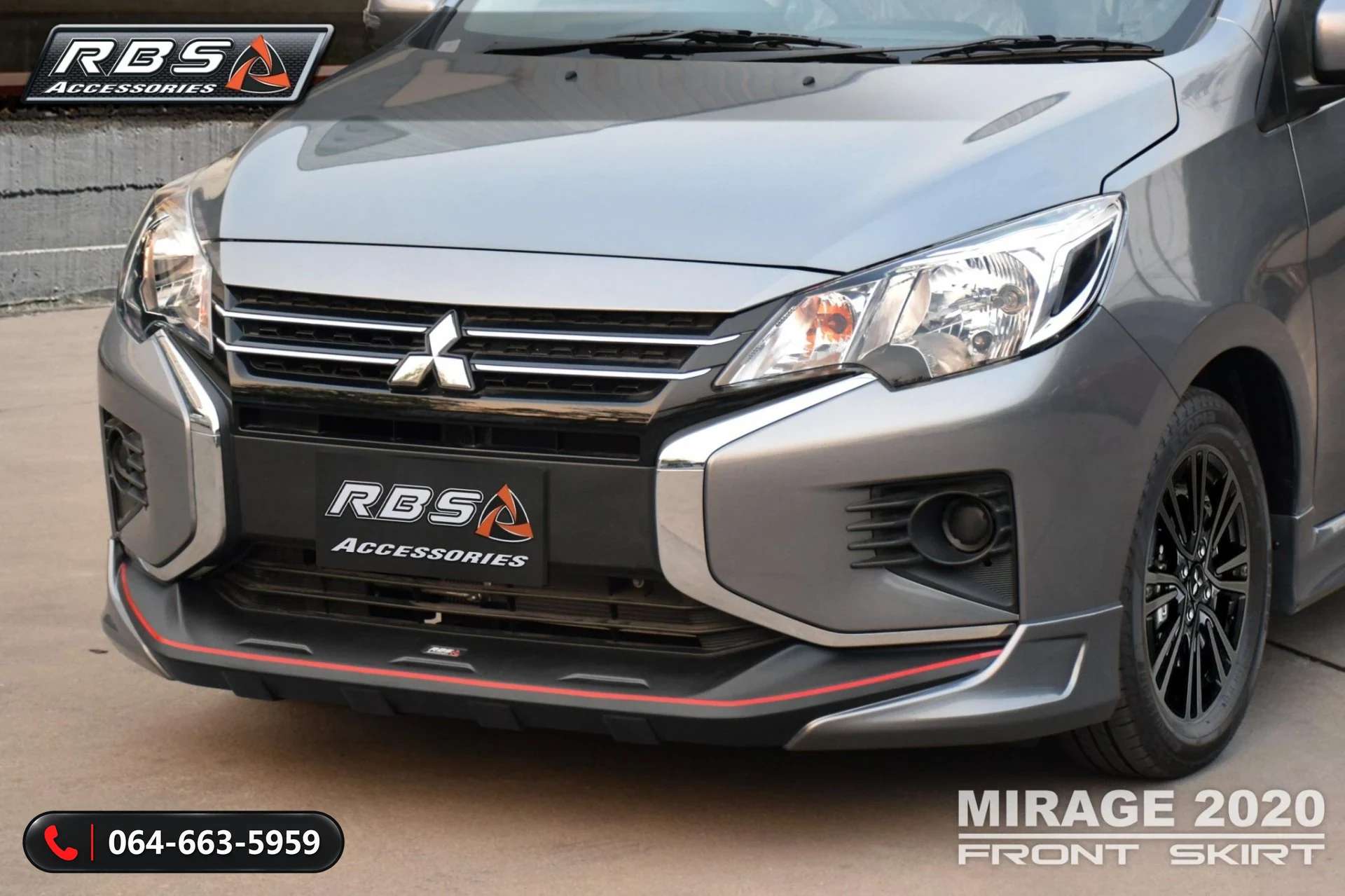 ชุดแต่ง MITSUBISHI MIRAGE 2020 IDEO SPEED RBS ภาพ 5