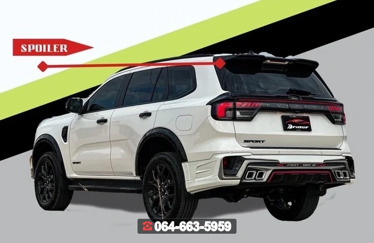 ชุดแต่ง FORD Everest สปอยเลอร์ Everest RiderM ภาพ 1