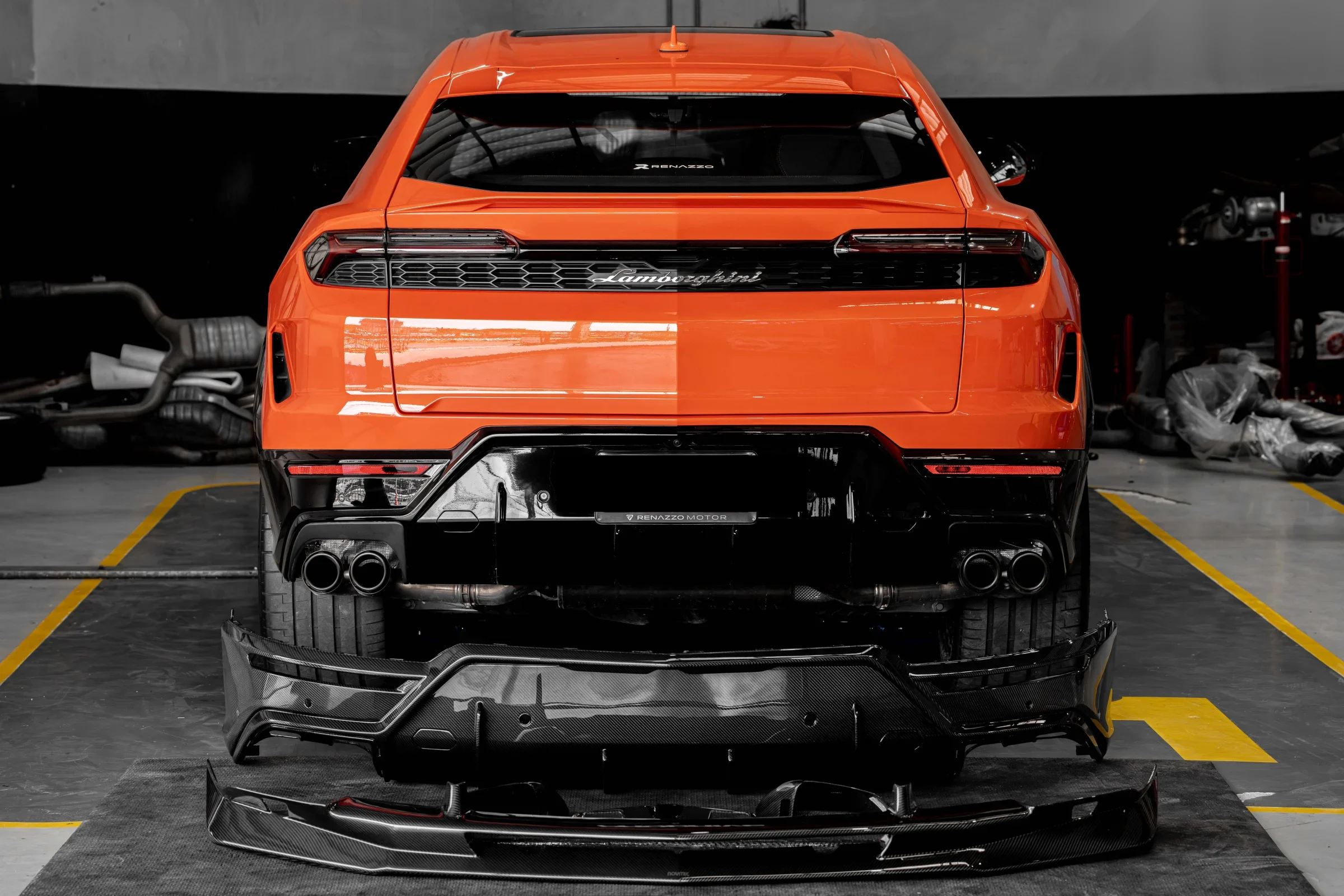 ชุดแต่ง LAMBORGHINI Urus Lamborghini Urus SE x Novitec คาร์บอน Parts Prodrive Shop ภาพ 14