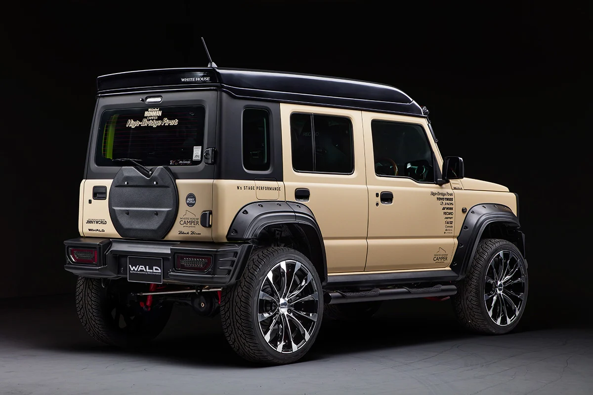 ชุดแต่ง SUZUKI JIMNY NOMADE WALD Japan สปอร์ตไลน์ แบล็กไบซัน เอดิชัน ภาพ 28