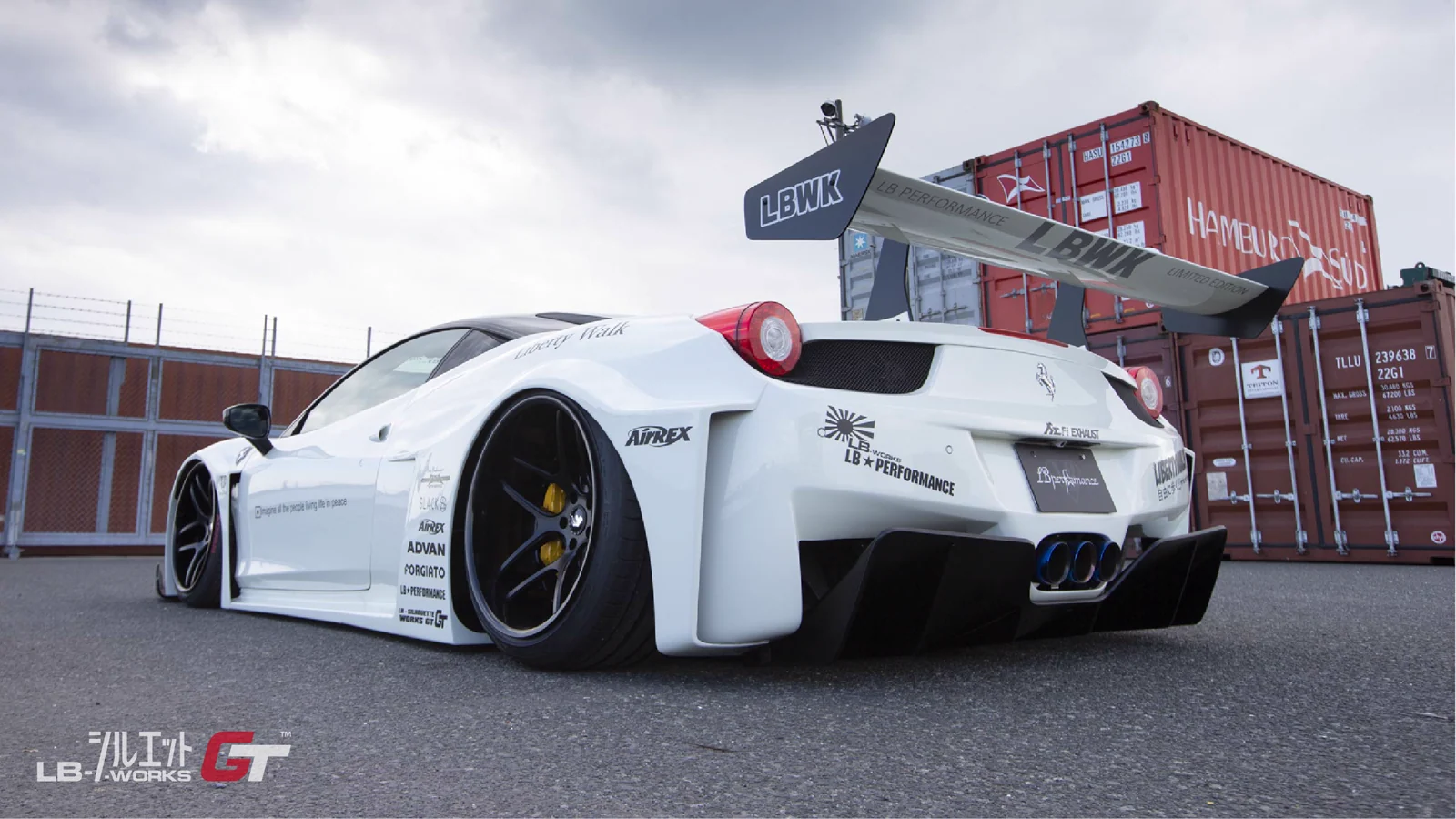 รูปชุดแต่ง ชุดแต่ง Ferrari 458 LB WORK GT ภาพที่ 12