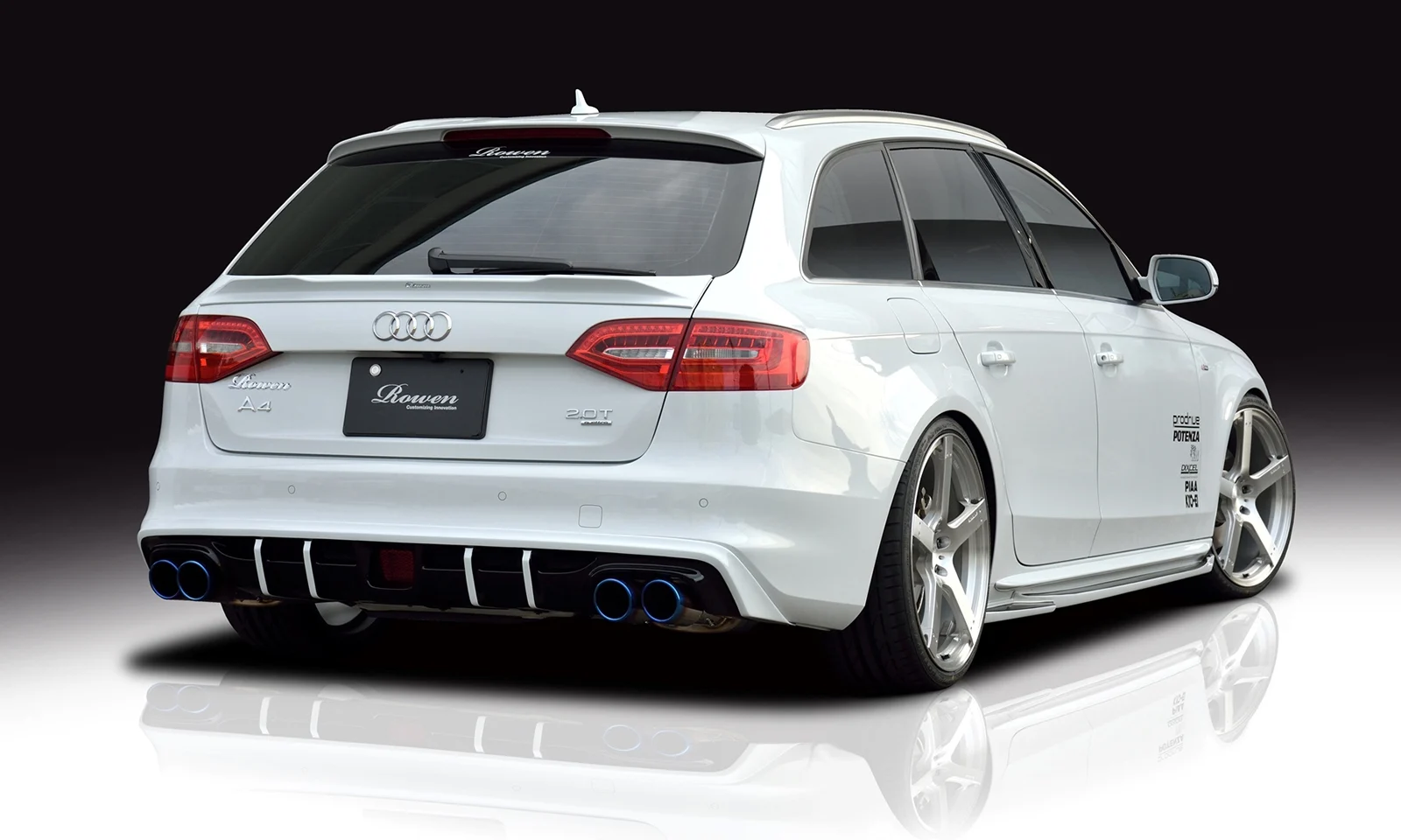 ชุดแต่ง Audi A4 S-LINE /S4 /A4 AVANT S-LINE /S4 AVANT 8K 2012.01~2016.02 Rowen Japan ภาพ 2