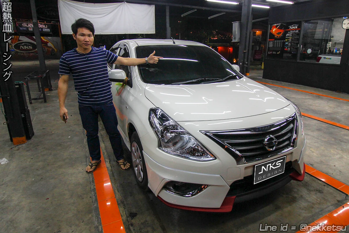 รูปชุดแต่ง ชุดแต่ง Nissan Almera 2008 2018 Nismo ภาพที่ 13