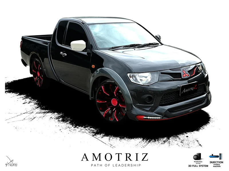 ชุดแต่งไทรทัน 2008 - 2014 by Amotriz - MITSUBISHI TRITON PLUS ชุดแต่งรถ ภาพ 7