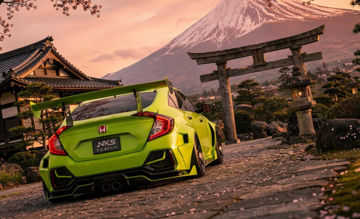 รูปชุดแต่ง ชุดแต่ง Honda Civic FC 16 21 GT Wide Body ภาพที่ 13